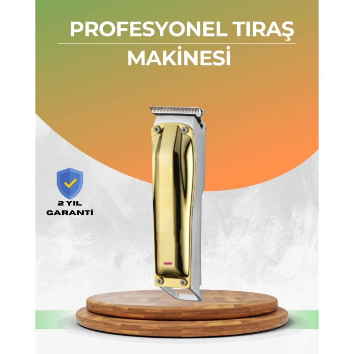 BFS Berber Tipi Saç Sakal Kesme Makinesi USB Şarjlı Sessiz Motorlu