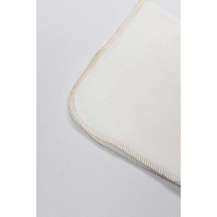 BFS   Bistyle Organik 28x28 6Lı Penye Mendil 90103 Ekru