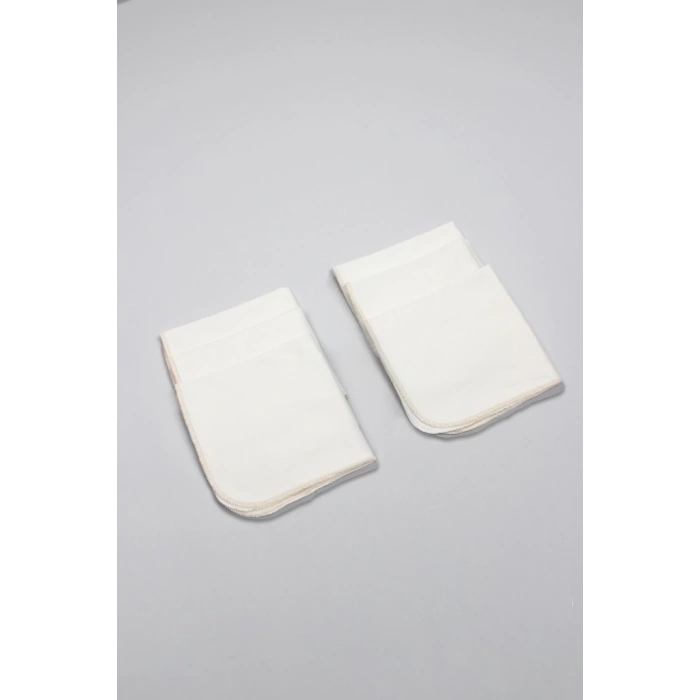 BFS   Bistyle Organik 28x28 6Lı Penye Mendil 90103 Ekru