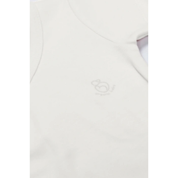 BFS  Bistyle Organik Natural Basic Style Kruvaze Uzun Kol Body BS17102 Ekru