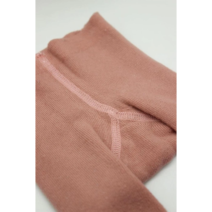 BFS  Bistyle Tekli Kaymaz Mix Havlu Külotlu Çorap BS50501M Pudra