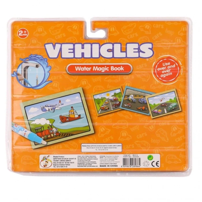 BFS  BK013 Sihirli Boyama Kitabım -Gepettoys