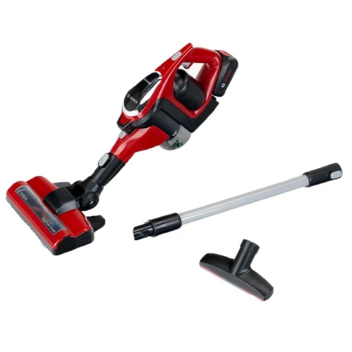 BFS   Bosch Oyuncak Sesli Işıklı Kırmızı Elektrik Süpürgesi