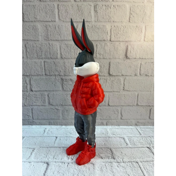 BFS Bugs Bunny Büyük Boy Figür 10×34 cm Salon Dekoru