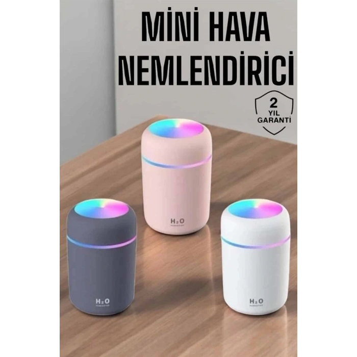 BFS Buharlı Hava Nemlendirici Aromaterapi Renk Değiştirilebilir