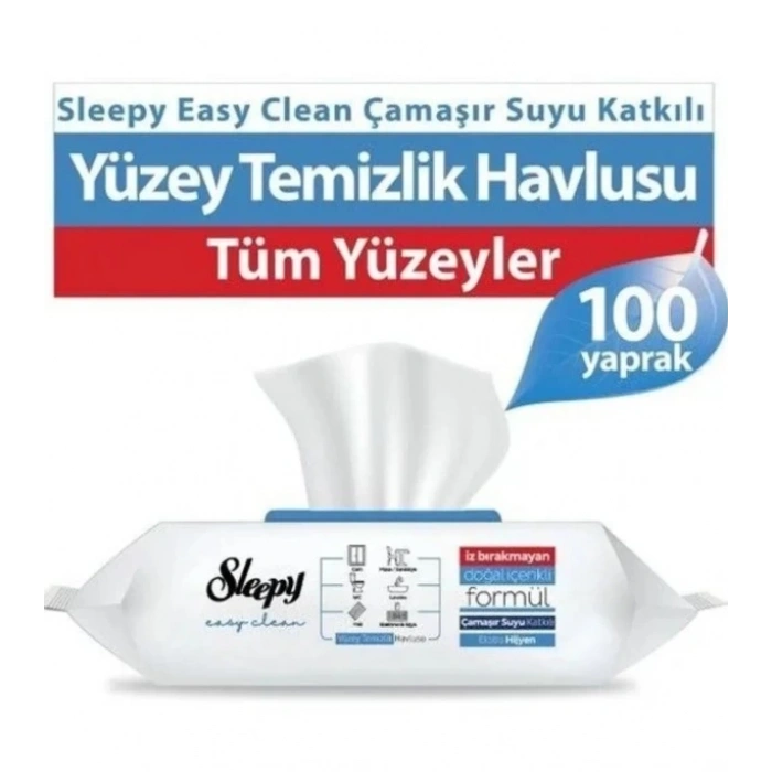 BFS    Çamaşır Suyu Katkılı Yüzey Temizleme Havlusu 100 Adet