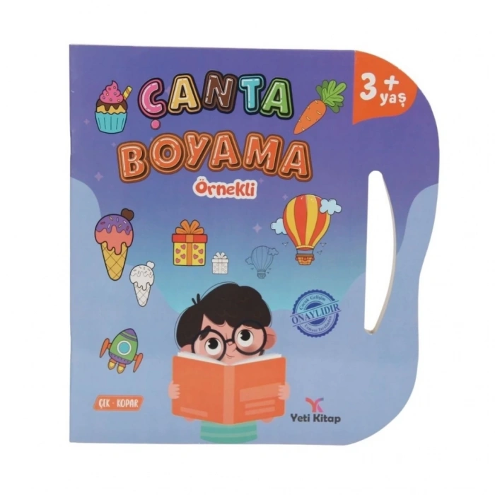 BFS  Çanta Kitap Boyama Kitabı Örnekli