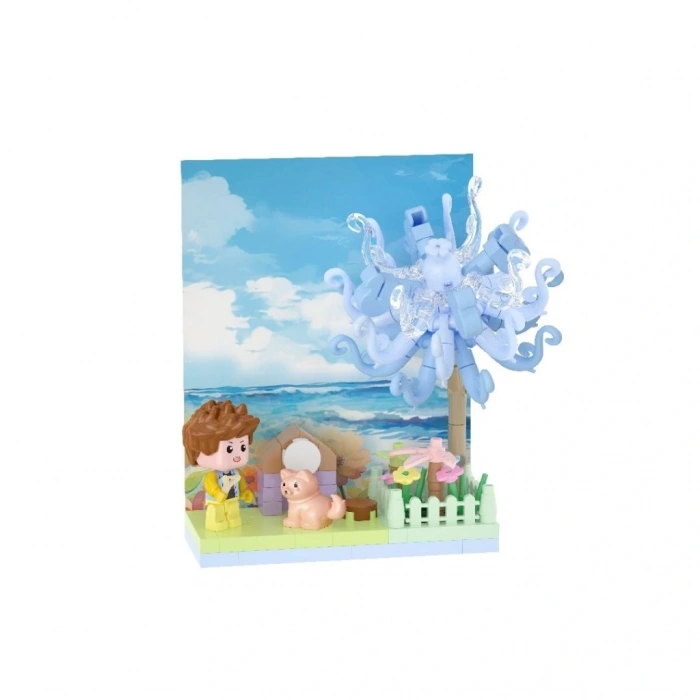 BFS Çiçek ve Figür Serisi 3D Puzzle