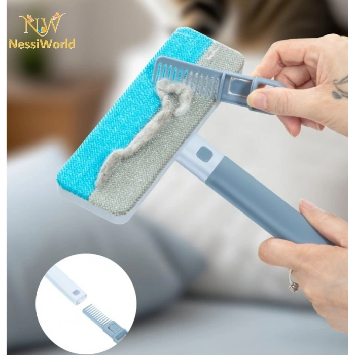 BFS Çift Yönlü Evcil Hayvan Tüy Toplayıcı ve Yüzey Temizleme Fırçası