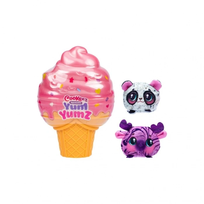 BFS  CKE05000 Cookeez Makery Yum Yumz Dondurma İkili Paket Kokulu Peluş