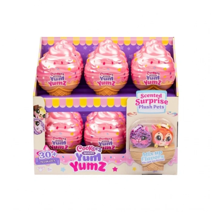 BFS  CKE05000 Cookeez Makery Yum Yumz Dondurma İkili Paket Kokulu Peluş