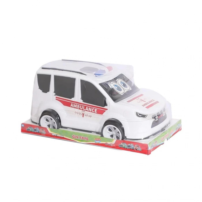 BFS   CLK-252 Vakumlu Ambulans -Çalkan Oyuncak