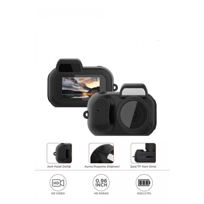 BFS Cmr-37 Mini Dijital Video Fotoğraf Makinesi Kamera Siyah