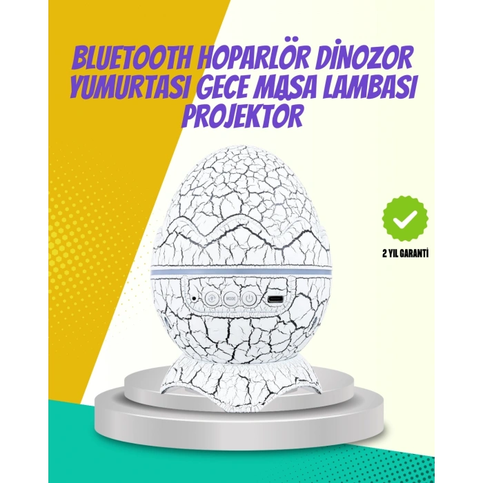 BFS Çocuk Odası İçin Galaxy Projektör + Beyaz Gürültü + Uzaktan Kumandalı