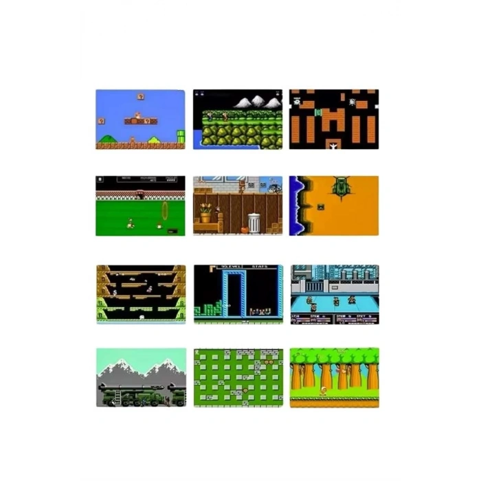 BFS Çocuklara Özel Taşınabilir Sup El Atarisi 400 Oyunlu Nostaljik Oyun Konsolu