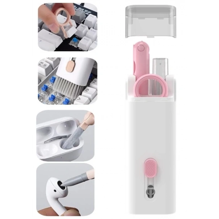 BFS  Çok Fonksiyonlu 7 Parça Airpods Klavye Ekran Kulaklık Temizleme Kiti