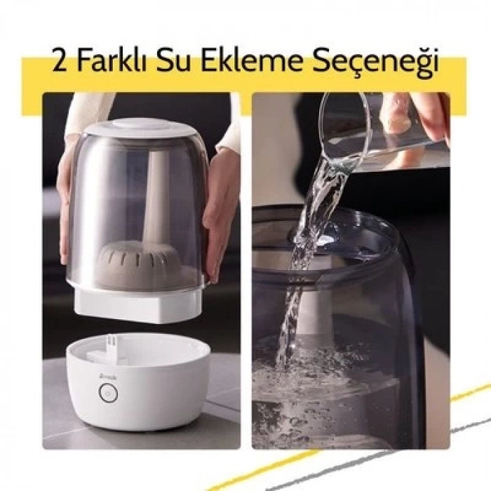 BFS   Deerma F60W Dijital Üstten Dolum Ultrasonik Soğuk Hava Nemlendirici