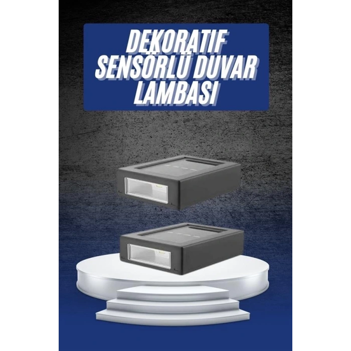 BFS Dekorasyon Aplik Işık Güneş Enerjili Aydınlatma Dekoratif Aydınlatma