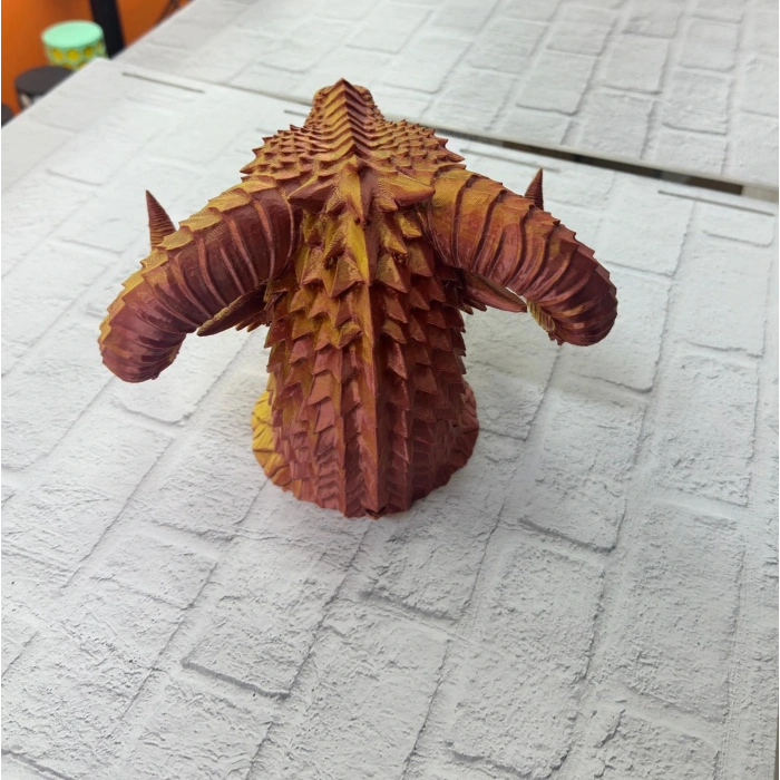 BFS Dekoratif Gold Ejderha Heykeli Koleksiyonluk Fantastik Tasarım