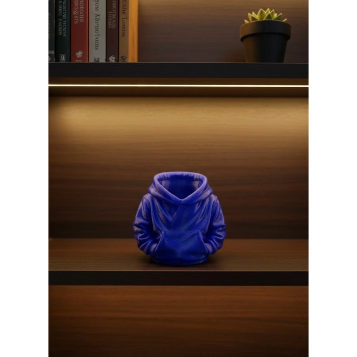 BFS Dekoratif Lacivert Hoodie Kalemlik 10x10 cm