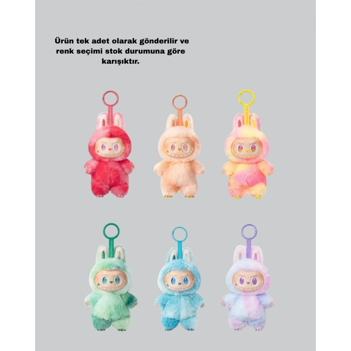 BFS Dekoratif Yumuşak Labubu Peluş Figür – Koleksiyonluk ve Çocuklara Uygun Hediye 20 cm