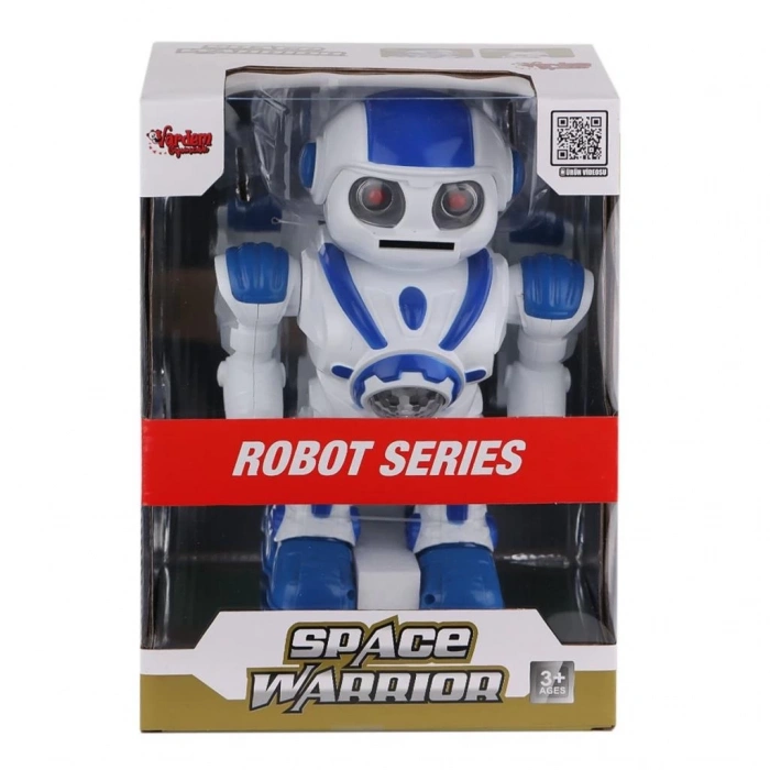 BFS   DF-6022 Işıklı ve Müzikli Disk Atan Uzay Savaşçısı Robot