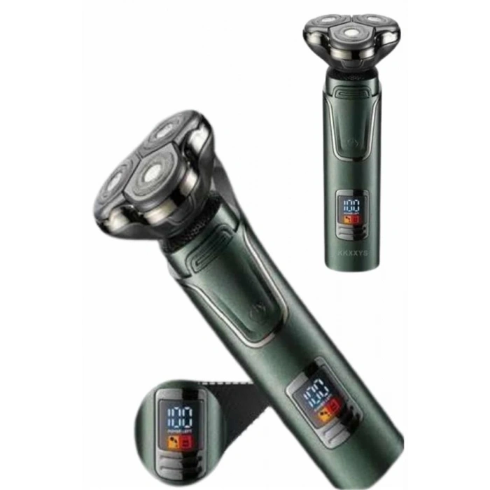 BFS Dijital Göstergeli 3 Başlıklı Tıraş Makinesi Islak Kuru Lazer Öncesi Günlük