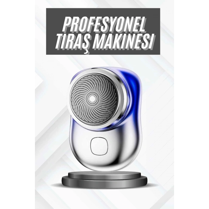 BFS Elektrikli Mini Tıraş Makinesi,Taşınabilir USB Şarjlı Kablosuz Tıraş Makinesi