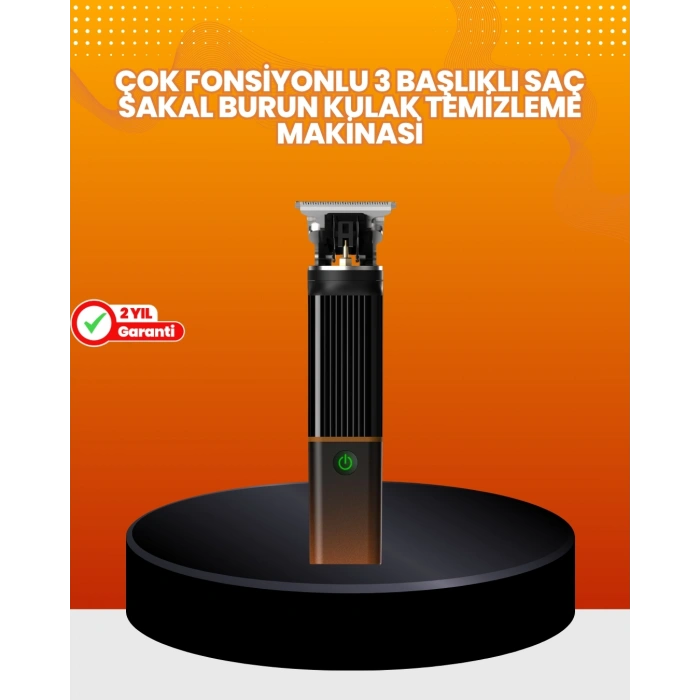 BFS Erkekler İçin 3 in 1 Şarjlı Bakım Seti – 7300 RPM Güçlü Motor ve Sessiz Çalışma