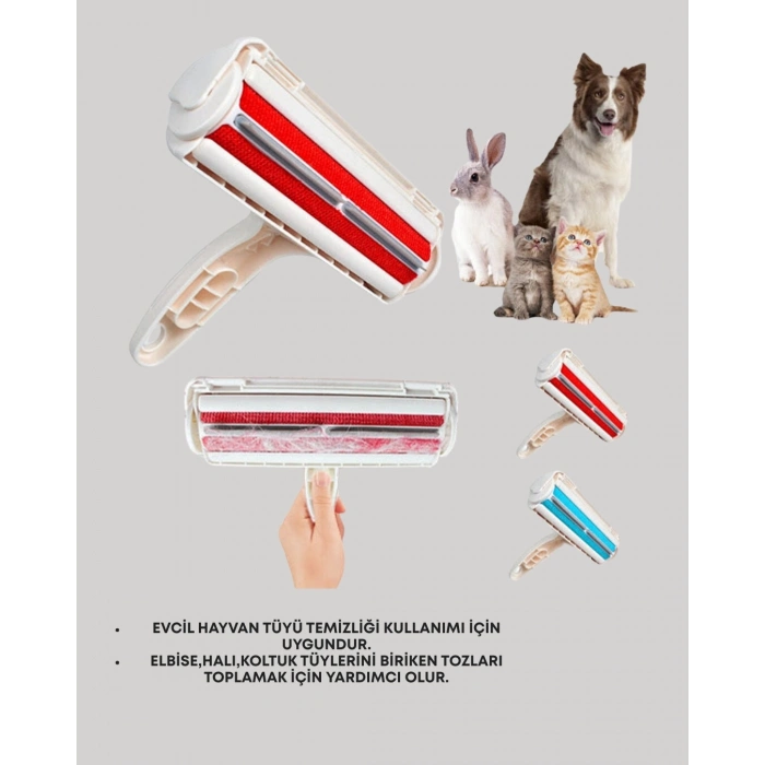 BFS Evcil Hayvan Tüy Toplayıcı – Hazneli Pratik Temizlik Aparatı