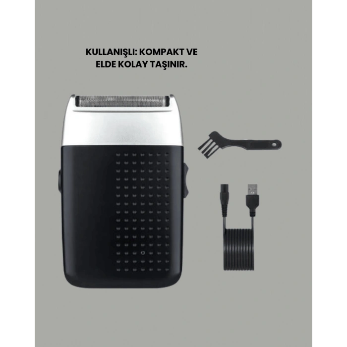 BFS Evde Kişisel Bakımın Yeni Yolu – Kompakt ve Ergonomik Tıraş Makinesi