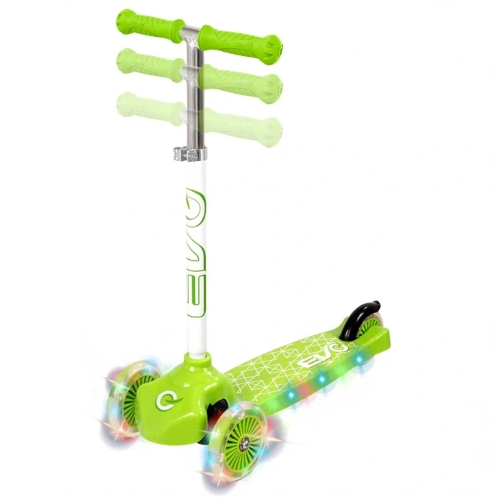 BFS  Evo 3 Tekerlekli Moven Groove Işıklı Yeşil Scooter