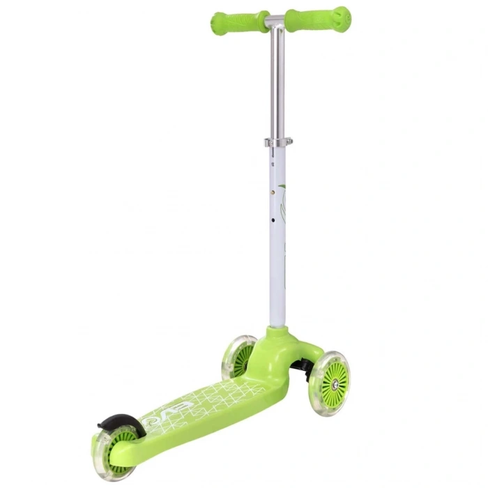 BFS  Evo 3 Tekerlekli Moven Groove Işıklı Yeşil Scooter