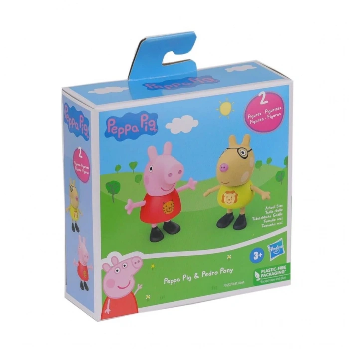 BFS  F6413 Peppa Pig Peppanın En İyi Arkadaşları Oyun Seti +3 yaş
