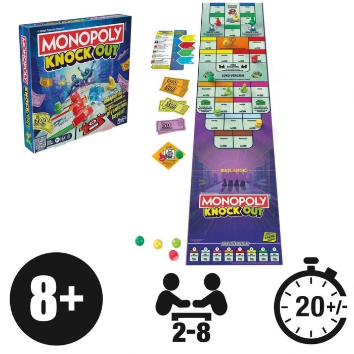 BFS   F8995 Monopoly Knockout