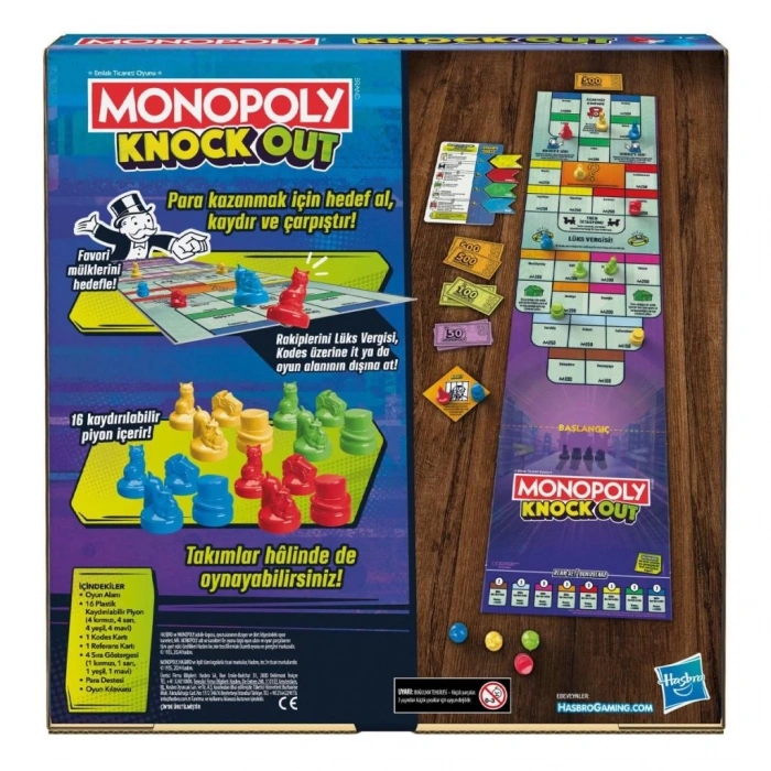 BFS   F8995 Monopoly Knockout