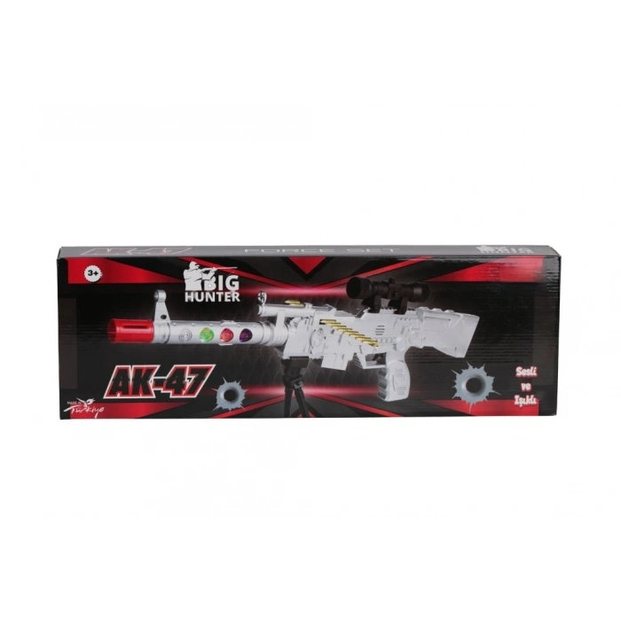 Mey İthalat® FAB 6868 KUTULU PİLLİ IŞIKLI AK-47 TÜFEK