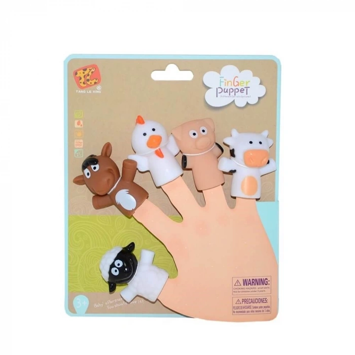 BFS   Finger Puppet Hayvan Figürlü Parmak Kuklası