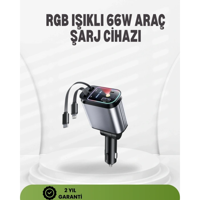 BFS Ford, Opel, Volvo, Skoda Araçlar için 66W Çoklu Hızlı Şarj Cihazı