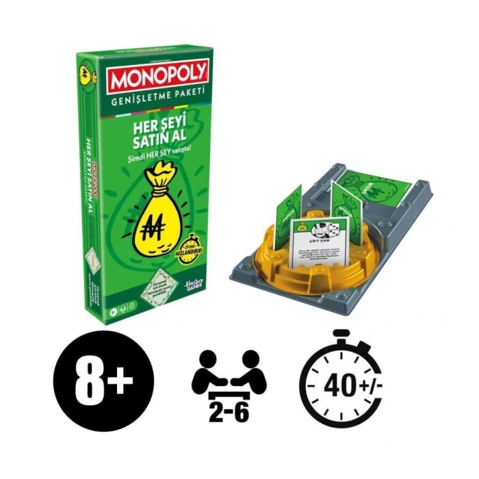BFS   G0720 Monopoly Her Şeyi Al - Genişletme Paketi