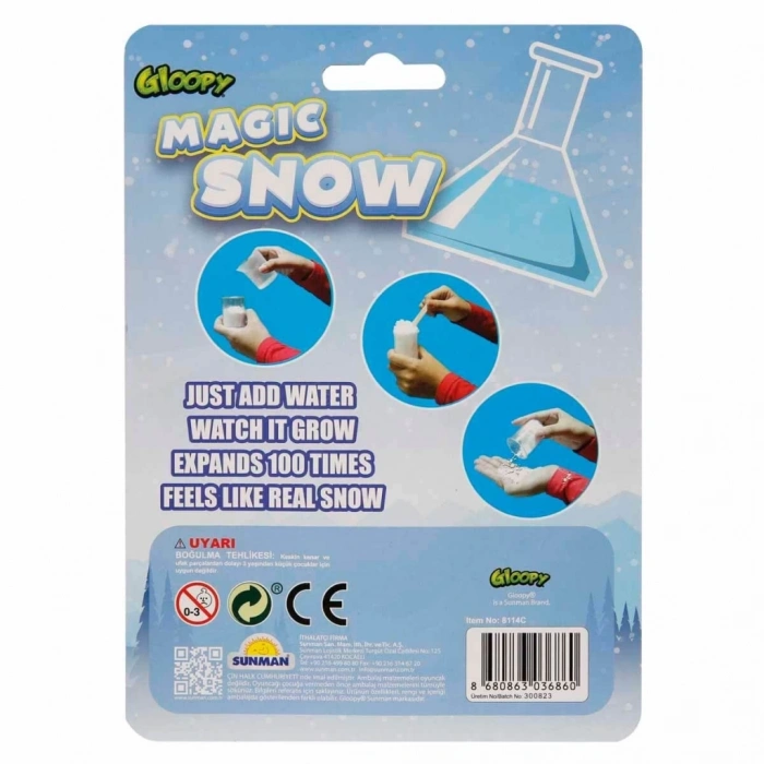 BFS   Gloppy Sihirli Kar Yapım Tüpü