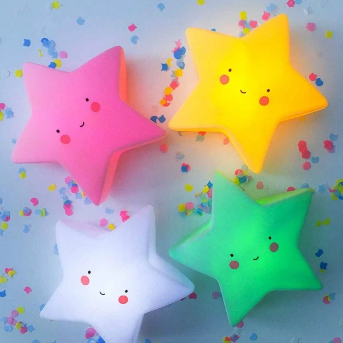 BFS Gülen Yıldız Tasarımlı Led Işıklı Masa Lambası