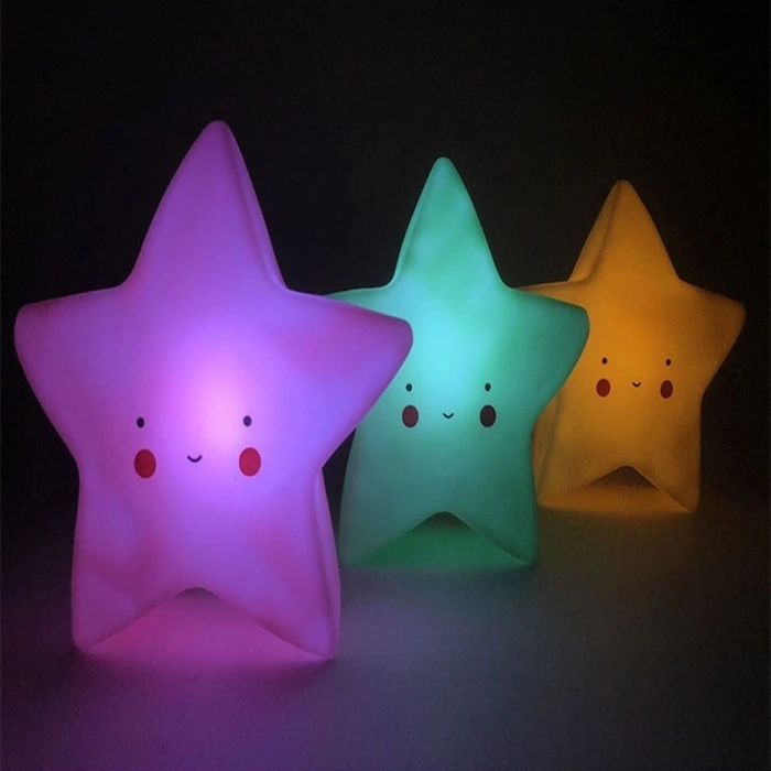 BFS Gülen Yıldız Tasarımlı Led Işıklı Masa Lambası