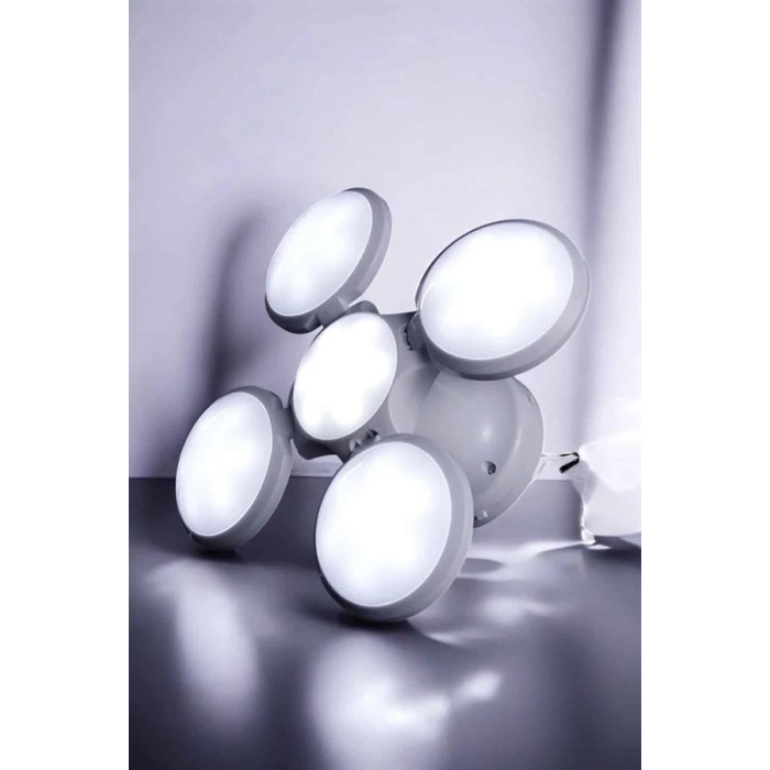 BFS Güneş Enerjili Solar Aydınlatma Kamp Çadır Lambası Şarjlı Ampül Led Şarjlı El Feneri Işıldak