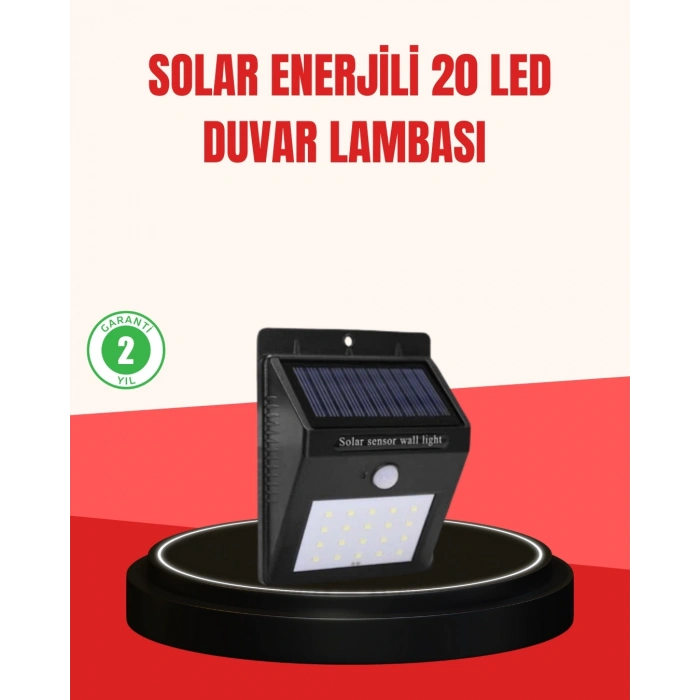 BFS Güneş Enerjili Su Geçirmez Dış Mekan Aydınlatma