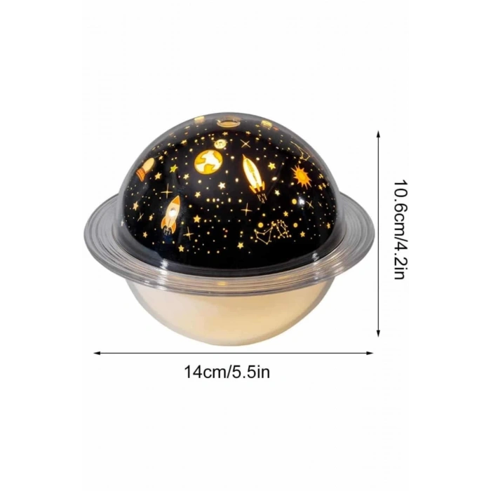 BFS Hava Nemlendirici Renk Değiştiren Oda Kokusu Yıldızlı Projektör