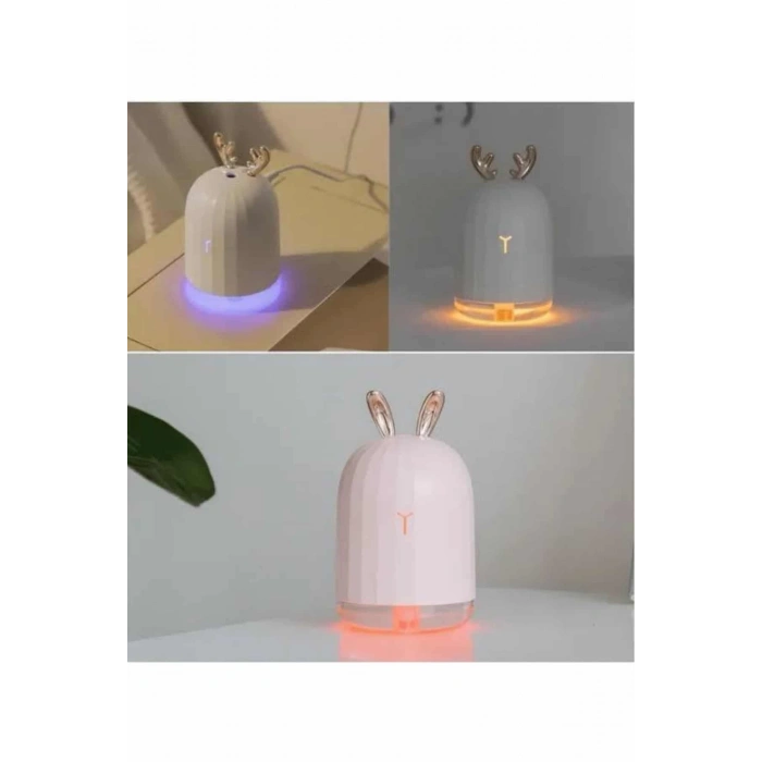 BFS Hava Nemlendirici Ultrasonik Aromaterapi Difüzör Tavşan Nemlendirici