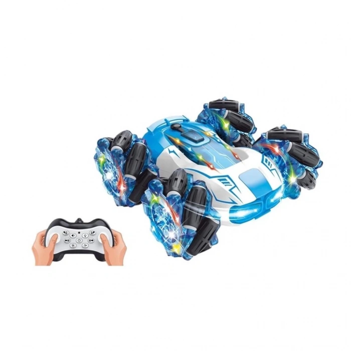 BFS   HG4-33 Kumandalı Müzikli Işıklı Drift Stuntu Akrobat Araba -Vardem