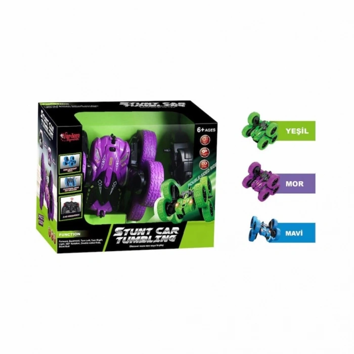 BFS  HG6-03 Kumandalı Şarjlı 2.4 Ghz 6 Teker Akrobat Araba