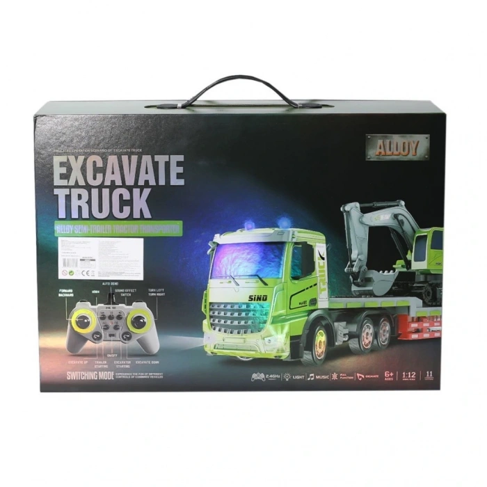 BFS  HJ8010 Kumandalı Tır Excavatör  -Gepettoys